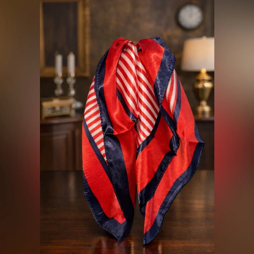 Bag scarf beautiful detailed silk